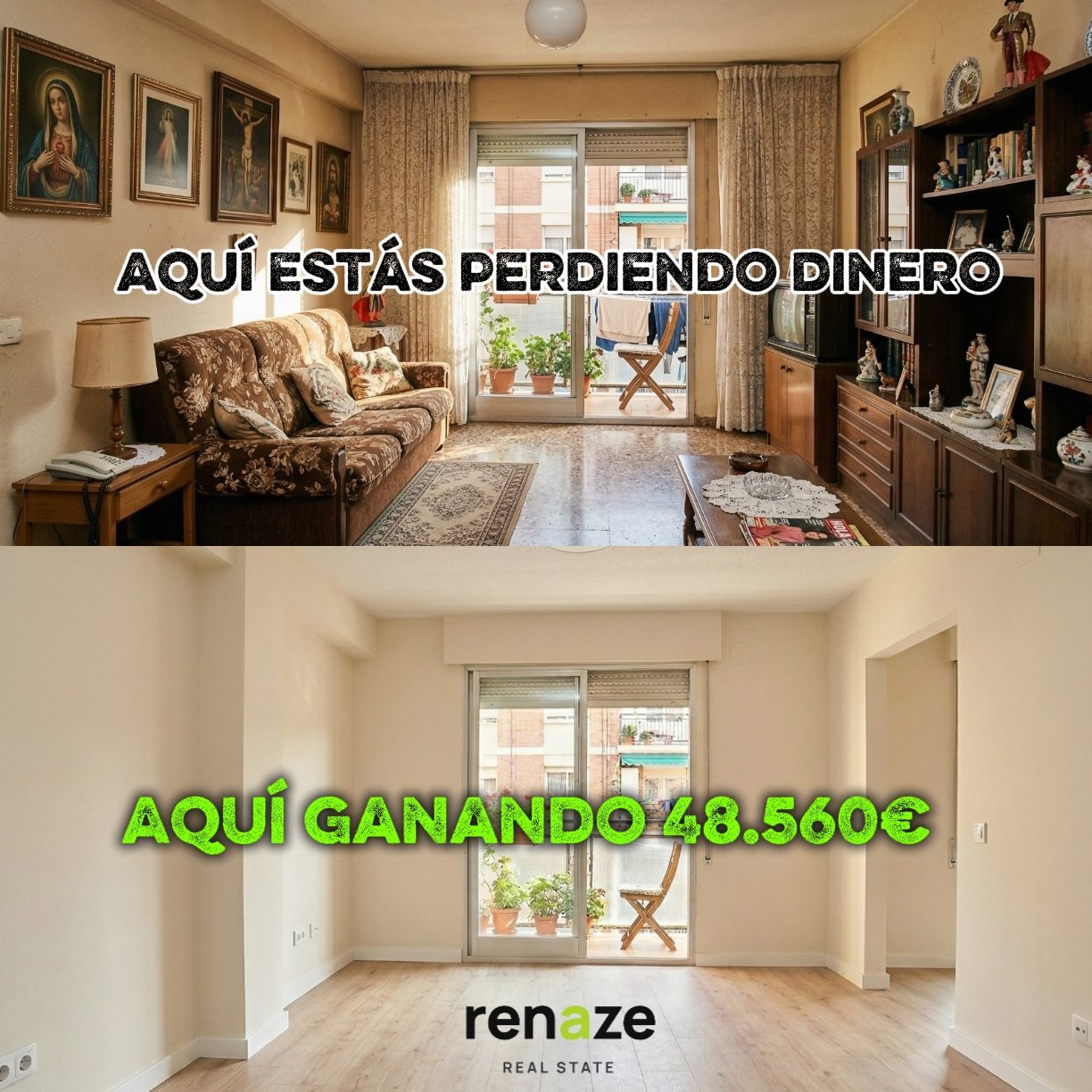 Vivienda antigua antes de la intervención de Renaze